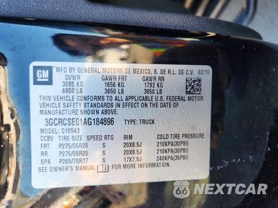 Zdjęcie 12 z 12 samochodu: 2010 CHEVROLET SILVERADO C1500 LT VIN:3GCRCSE01AG184896 - miniatura