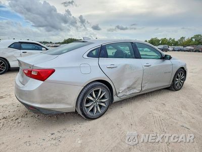 Trzecie zdjęcie samochodu z tyłu: 2018 CHEVROLET MALIBU LT VIN:1G1ZD5ST7JF277087 - miniatura
