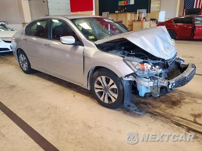 Czwarte zdjęcie samochodu z boku: 2015 HONDA ACCORD LX VIN:1HGCR2F33FA031585 - miniatura