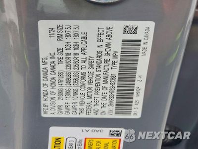 Zdjęcie 13 z 13 samochodu: 2025 HONDA CR-V EXL VIN:2HKRS3H76SH323687 - miniatura