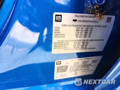 Zdjęcie 12 z 12 samochodu: 2022 CHEVROLET SILVERADO K1500 RST VIN:1GCUDEEDXNZ616113 - miniatura