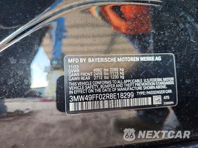 Zdjęcie 13 z 13 samochodu: 2024 BMW M340XI VIN:3MW49FF02R8E18299 - miniatura