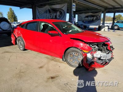 Czwarte zdjęcie samochodu z boku: 2017 HONDA CIVIC LX VIN:2HGFC2F57HH500875 - miniatura