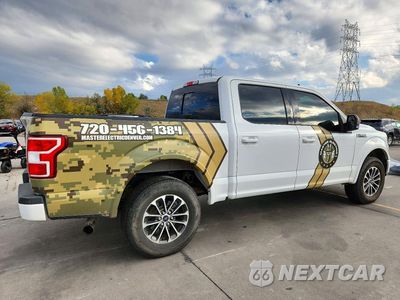 Trzecie zdjęcie samochodu z tyłu: 2019 FORD F150 SUPERCREW VIN:1FTEW1EP0KFC31299 - miniatura