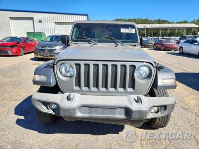 Piąte zdjęcie samochodu w środku: 2018 JEEP WRANGLER UNLIMITED SPORT VIN:1C4HJXDN0JW274313 - miniatura