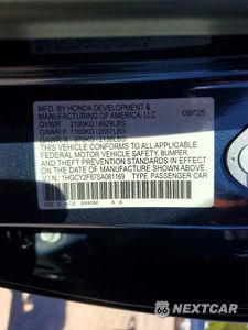 Zdjęcie 12 z 12 samochodu: 2025 HONDA ACCORD TOURING HYBRID VIN:1HGCY2F87SA081169 - miniatura