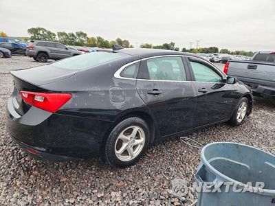 Trzecie zdjęcie samochodu z tyłu: 2017 CHEVROLET MALIBU LS VIN:1G1ZB5ST1HF253495 - miniatura