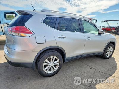 Trzecie zdjęcie samochodu z tyłu: 2016 NISSAN ROGUE SV VIN:KNMAT2MV3GP650309 - miniatura