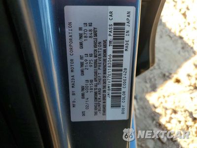 Zdjęcie 12 z 12 samochodu: 2014 MAZDA 3 TOURING VIN:JM1BM1V77E1183066 - miniatura