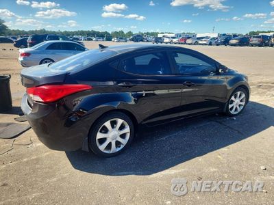 Trzecie zdjęcie samochodu z tyłu: 2012 HYUNDAI ELANTRA LIMITED VIN:5NPDH4AE9CH151535 - miniatura