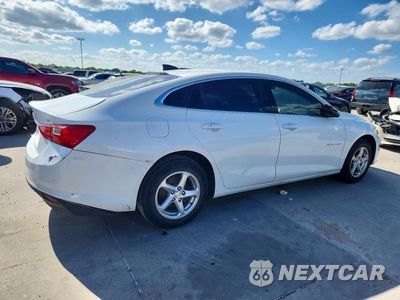 Trzecie zdjęcie samochodu z tyłu: 2018 CHEVROLET MALIBU LS VIN:1G1ZB5STXJF171531 - miniatura