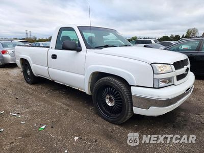 Czwarte zdjęcie samochodu z boku: 2003 CHEVROLET SILVERADO C1500 VIN:1GCEC14X23Z201859 - miniatura
