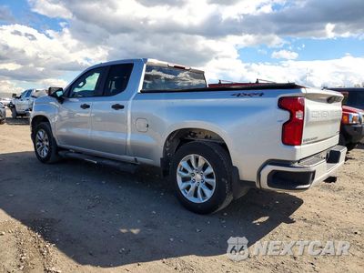 Drugie zdjęcie samochodu z przodu: 2021 CHEVROLET SILVERADO K1500 CUSTOM VIN:1GCRYBEK0MZ305005 - miniatura