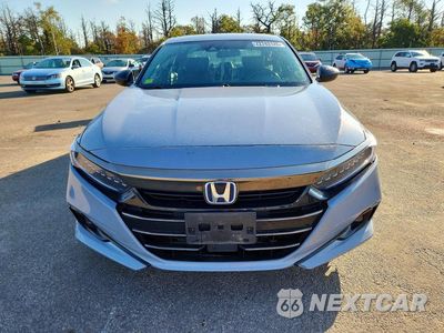 Piąte zdjęcie samochodu w środku: 2022 HONDA ACCORD HYBRID SPORT VIN:1HGCV3F24NA027326 - miniatura