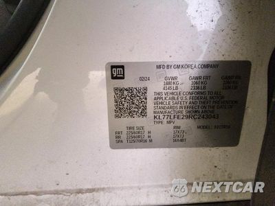 Zdjęcie 13 z 13 samochodu: 2024 CHEVROLET TRAX LS VIN:KL77LFE29RC243043 - miniatura