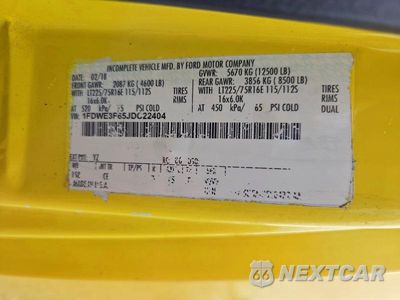 Zdjęcie 13 z 13 samochodu: 2018 FORD E350 BOX TRUCK VIN:1FDWE3F65JDC22404 - miniatura