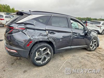 Trzecie zdjęcie samochodu z tyłu: 2023 HYUNDAI TUCSON SEL VIN:5NMJF3AE7PH169733 - miniatura