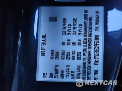Zdjęcie 13 z 13 samochodu: 2023 TESLA MODEL 3 VIN:5YJ3E1EC2PF670491 - miniatura