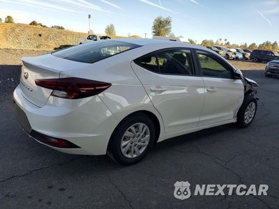 Trzecie zdjęcie samochodu z tyłu: 2019 HYUNDAI ELANTRA SE VIN:5NPD74LF5KH437387 - miniatura