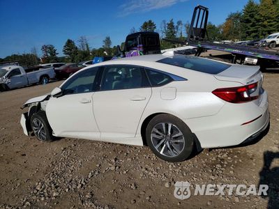 Drugie zdjęcie samochodu z przodu: 2019 HONDA ACCORD HYBRID VIN:1HGCV3F11KA003522 - miniatura