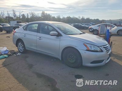 Czwarte zdjęcie samochodu z boku: 2013 NISSAN SENTRA S VIN:3N1AB7AP9DL662285 - miniatura