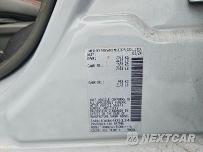 Zdjęcie 12 z 12 samochodu: 2024 NISSAN ALTIMA SR VIN:1N4BL4CWXRN405134 - miniatura