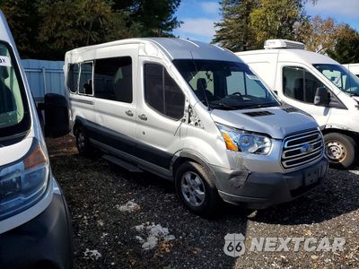 Czwarte zdjęcie samochodu z boku: 2019 FORD TRANSIT T-350 VIN:1FBZX2CMXKKA18465 - miniatura