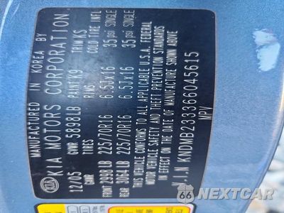 Zdjęcie 14 z 14 samochodu: 2006 KIA SEDONA LX VIN:KNDMB233366045615 - miniatura