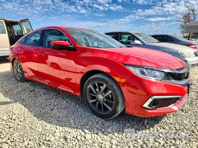 Czwarte zdjęcie samochodu z boku: 2021 HONDA CIVIC EX VIN:2HGFC1F37MH702859 - miniatura