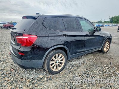 Trzecie zdjęcie samochodu z tyłu: 2014 BMW X3 XDRIVE28I VIN:5UXWX9C54E0D12591 - miniatura