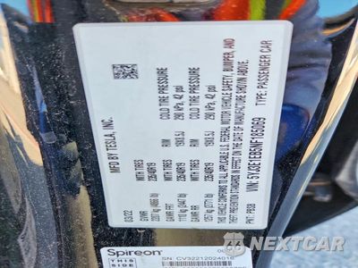 Zdjęcie 12 z 12 samochodu: 2022 TESLA MODEL 3 VIN:5YJ3E1EB5NF185069 - miniatura