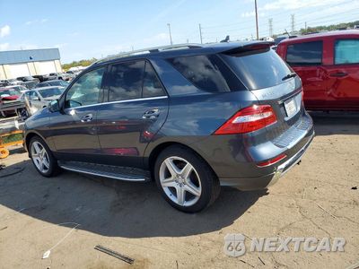 Drugie zdjęcie samochodu z przodu: 2014 MERCEDES-BENZ ML 550 4MATIC VIN:4JGDA7DB4EA403284 - miniatura