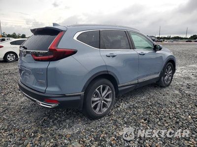 Trzecie zdjęcie samochodu z tyłu: 2019 HONDA CR-V TOURING VIN:5J6RT6H99NL037018 - miniatura