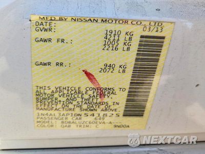 Zdjęcie 12 z 12 samochodu: 2013 NISSAN ALTIMA 2.5 VIN:1N4AL3AP1DN541825 - miniatura