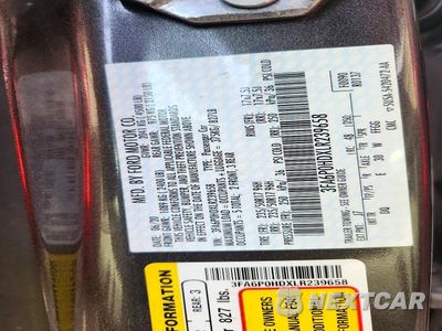 Zdjęcie 12 z 12 samochodu: 2020 FORD FUSION SE VIN:3FA6P0HDXLR239658 - miniatura