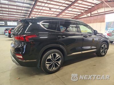 Trzecie zdjęcie samochodu z tyłu: 2019 HYUNDAI SANTA FE ULTIMATE 2.0T VIN:5NMS5CAA5KH120785 - miniatura