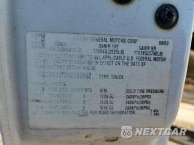 Zdjęcie 13 z 13 samochodu: 2004 CHEVROLET SILVERADO K1500 VIN:1GCEK19T34E120502 - miniatura