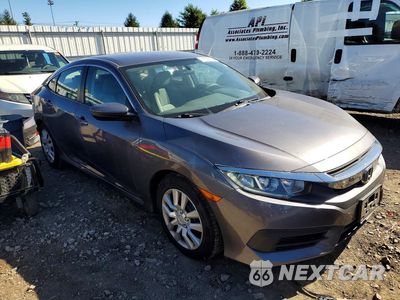 Czwarte zdjęcie samochodu z boku: 2017 HONDA CIVIC LX VIN:19XFC2F59HE036742 - miniatura