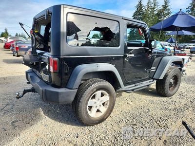 Trzecie zdjęcie samochodu z tyłu: 2012 JEEP WRANGLER SPORT VIN:1C4AJWAG6CL253844 - miniatura