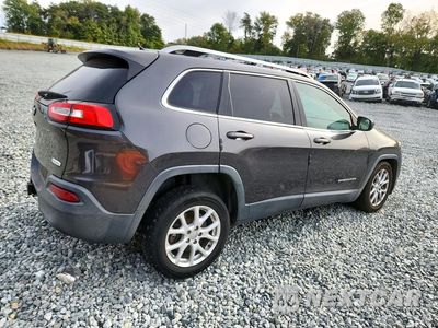 Trzecie zdjęcie samochodu z tyłu: 2014 JEEP CHEROKEE LATITUDE VIN:1C4PJLCS3EW288532 - miniatura