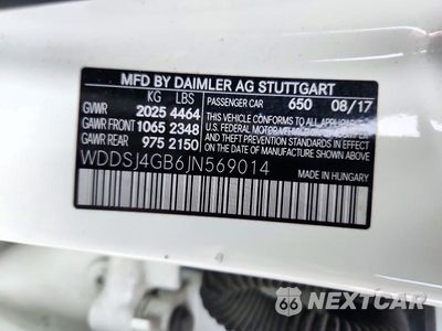 Zdjęcie 12 z 12 samochodu: 2018 MERCEDES-BENZ CLA 250 4MATIC VIN:WDDSJ4GB6JN569014 - miniatura
