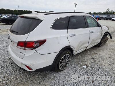 Trzecie zdjęcie samochodu z tyłu: 2019 HYUNDAI SANTA FE XL SE VIN:KM8SMDHF8KU303306 - miniatura