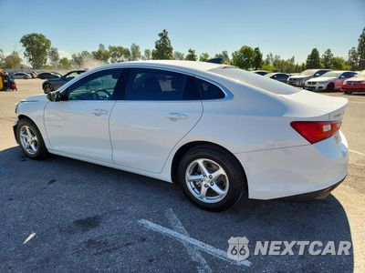 Drugie zdjęcie samochodu z przodu: 2018 CHEVROLET MALIBU LS VIN:1G1ZB5ST0JF156018 - miniatura