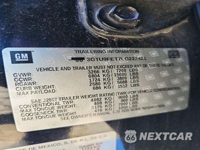 Zdjęcie 12 z 12 samochodu: 2020 GMC SIERRA K1500 DENALI VIN:3GTU9FET7LG222421 - miniatura