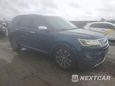 Czwarte zdjęcie samochodu z boku: 2017 FORD EXPLORER PLATINUM VIN:1FM5K8HT7HGD23442 - miniatura