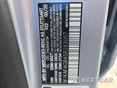 Zdjęcie 13 z 13 samochodu: 2025 MERCEDES-BENZ C 300 VIN:W1KAF4GB4SR283007 - miniatura