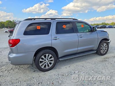 Trzecie zdjęcie samochodu z tyłu: 2013 TOYOTA SEQUOIA LIMITED VIN:5TDKY5G19DS049794 - miniatura