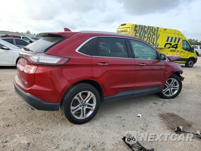 Trzecie zdjęcie samochodu z tyłu: 2017 FORD EDGE TITANIUM VIN:2FMPK3K90HBC43867 - miniatura