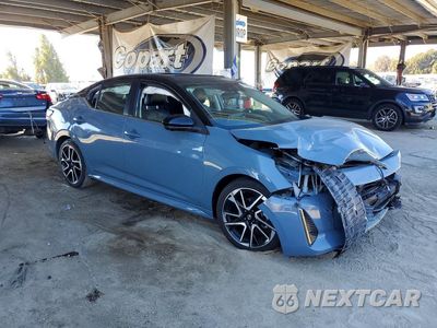 Czwarte zdjęcie samochodu z boku: 2025 NISSAN SENTRA SR VIN:3N1AB8DV0SY244844 - miniatura