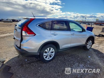 Trzecie zdjęcie samochodu z tyłu: 2014 HONDA CR-V EX VIN:2HKRM4H58EH697625 - miniatura
